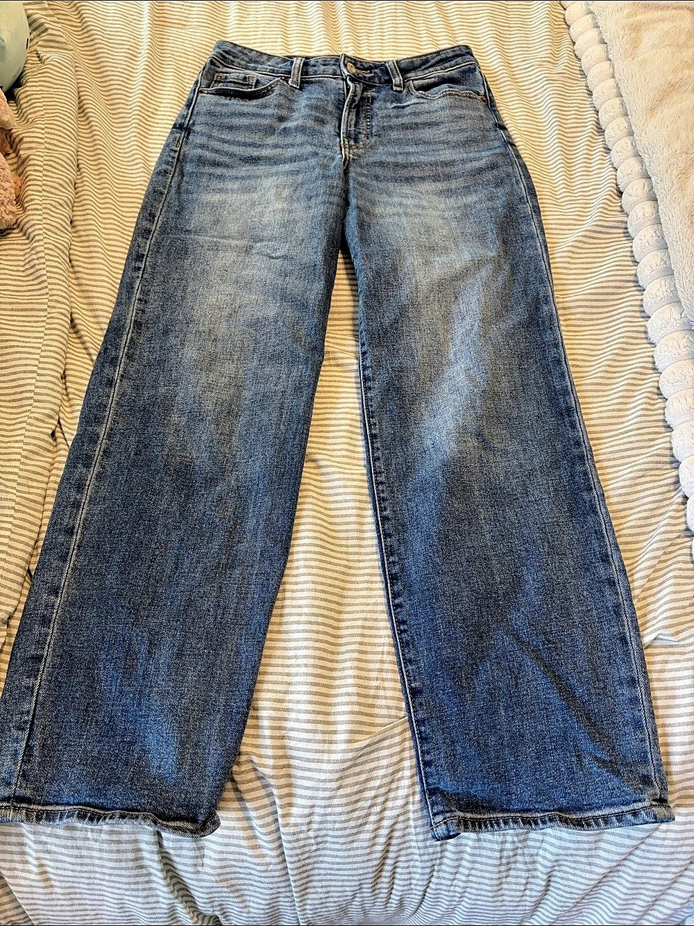 Old Navy High Rise OG Loose Secret-Smooth Pockets Jeans Blue Size 6 High Rise